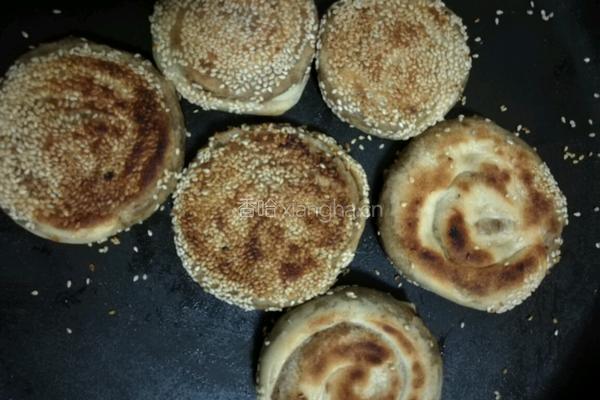 芝麻酱烧饼的做法图解3