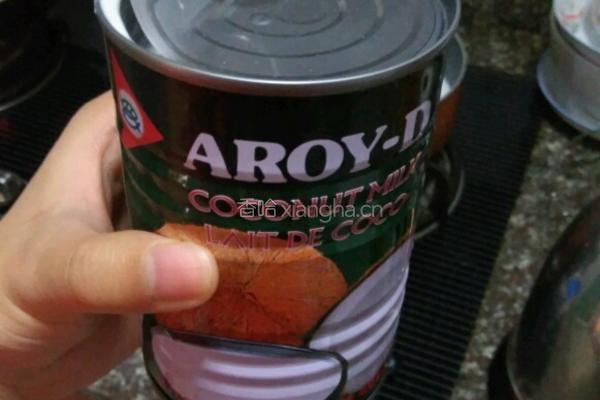 椰汁豆腐的做法图解3