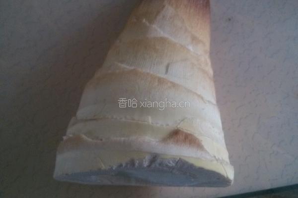 雪菜冬笋的做法图解2