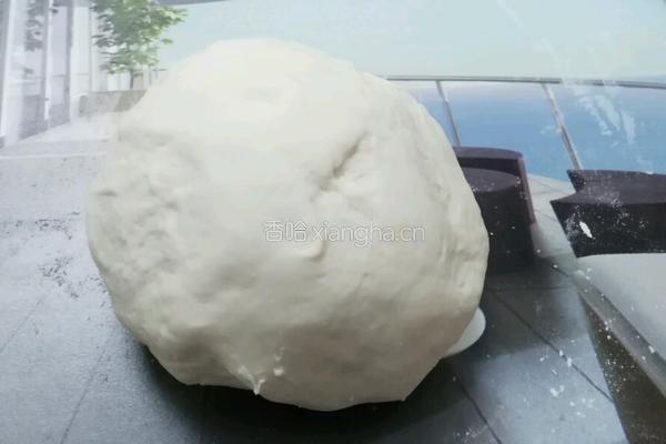 香菇笋丁肉馅饼的做法图解4