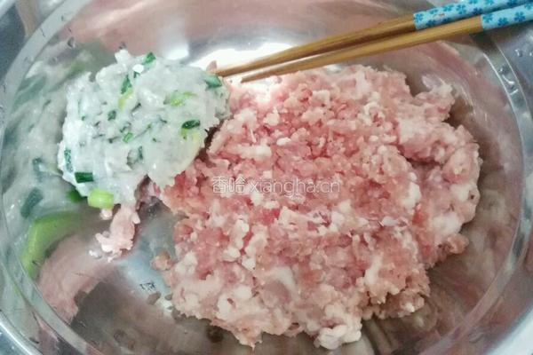 香菇笋丁肉馅饼的做法图解10
