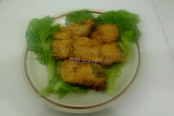 炸鱼排的做法图解4