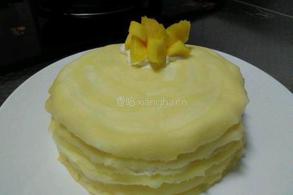 芒果千层蛋糕的做法图解21