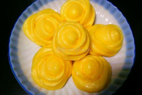 玫瑰花馒头(玉米味)的做法图解8