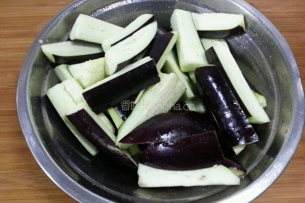 鱼香茄子（低油版）的做法图解4