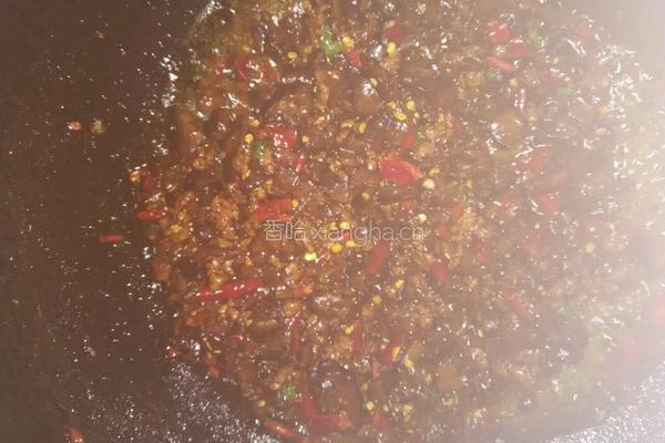 香菇肉末酱的做法图解6