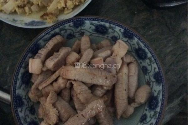 榨菜肉段的做法图解2