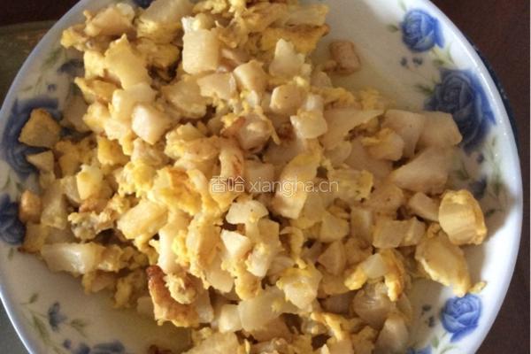 菜圃煎的做法图解3