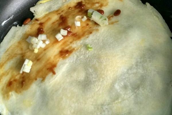 鸡蛋裹煎饼的做法图解6