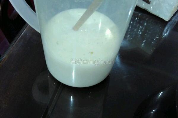 奶香紫薯米糕的做法图解1
