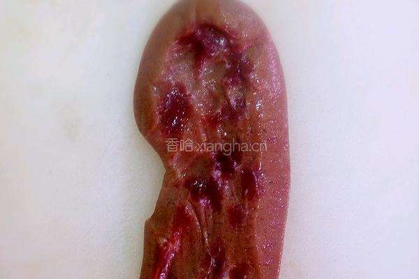 爆炒腰花的做法图解2