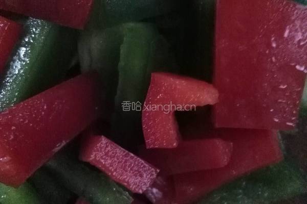 豆腐炒肉的做法图解2
