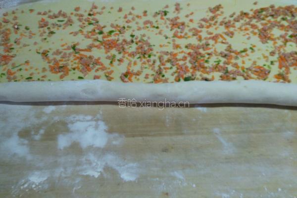 葱油~火腿卷的做法图解5
