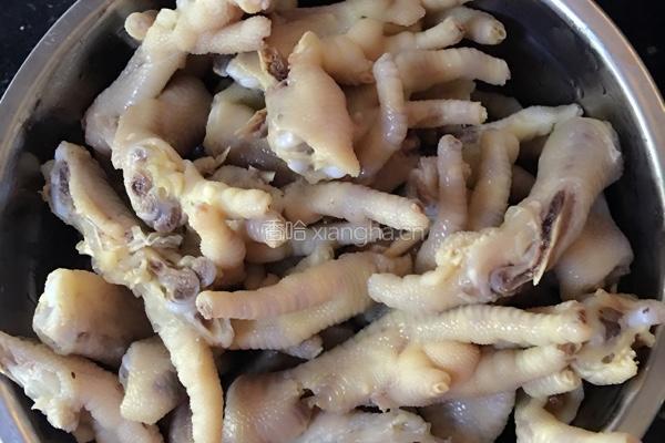 柠檬鸡爪的做法图解2