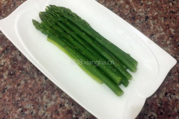 白灼芦笋的做法图解4
