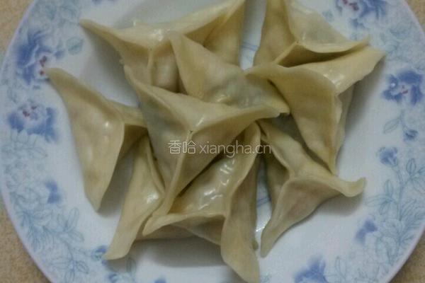 三角蒸饺的做法图解11