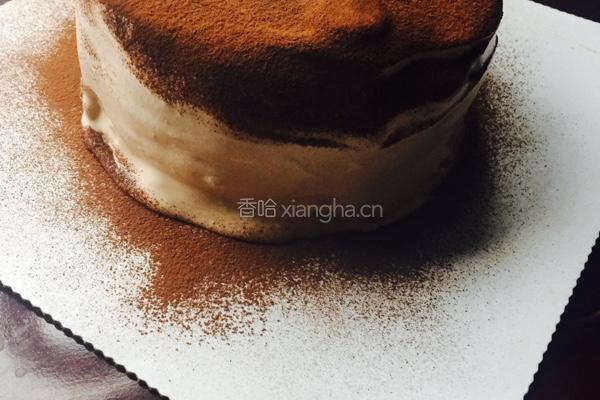 六寸可可蛋糕的做法图解7