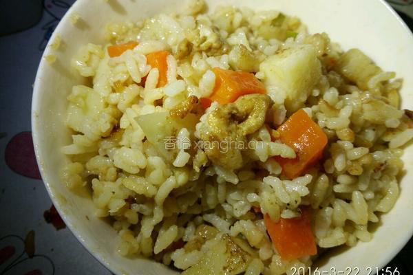 土豆胡萝卜肉闷饭的做法图解6