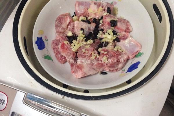 豆豉蒸排骨的做法图解3