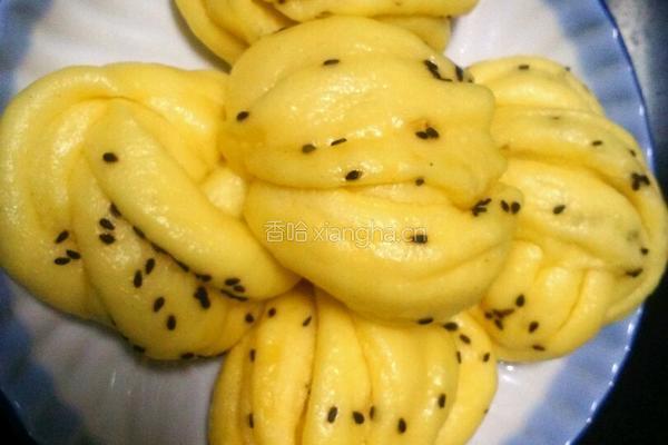 花卷（玉米味）的做法图解8