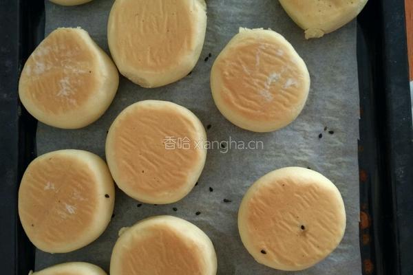 松软黑芝麻饼的做法图解9