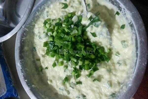 豆渣饼的做法图解2