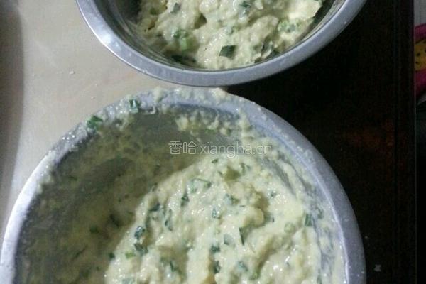 豆渣饼的做法图解3