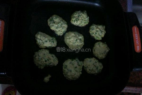 豆渣饼的做法图解4