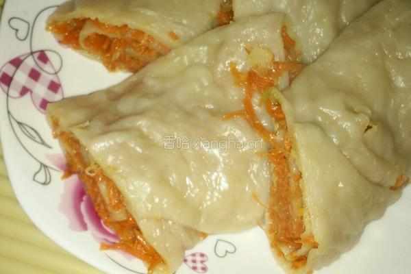 胡萝卜菜卷的做法图解6