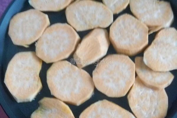 电饼铛烤薯片的做法图解3