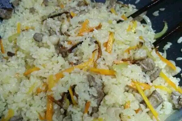 羊肉焖饭的做法图解6