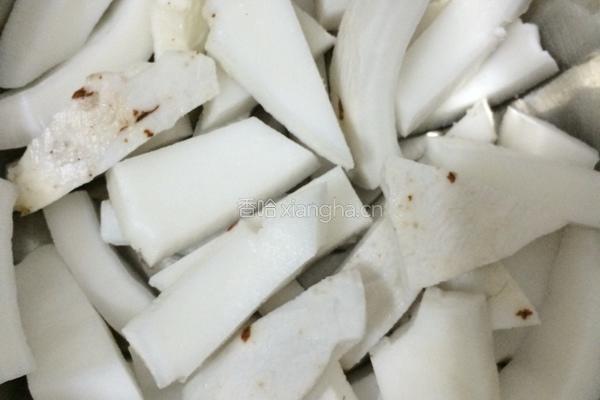 椰子鸡爪汤的做法图解5