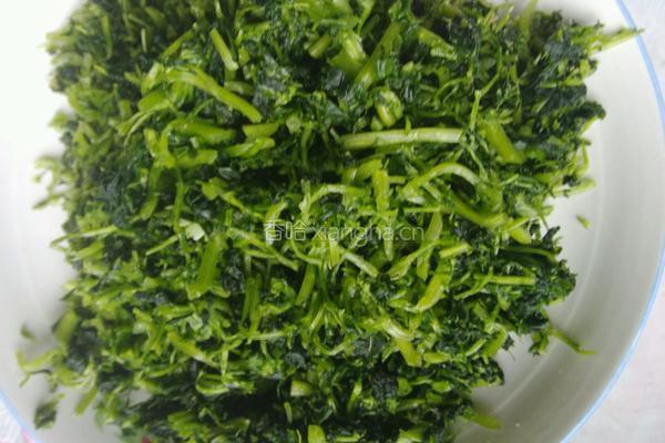 凉拌苜蓿（草头）的做法图解5
