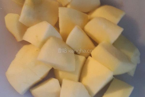 麦片苹果泥的做法图解3