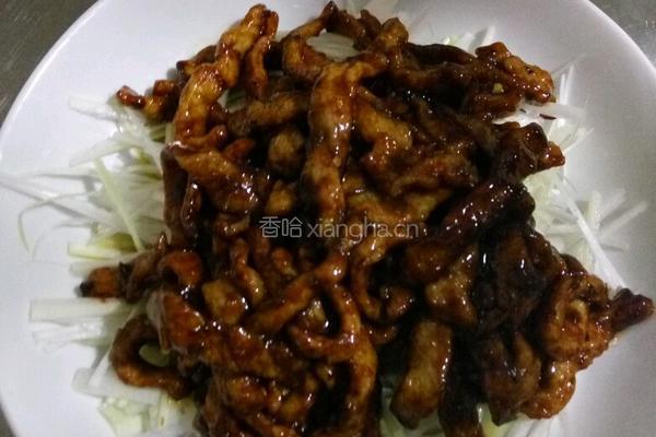 精酱肉丝的做法图解3