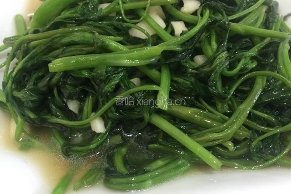 蒜末空心菜的做法图解8