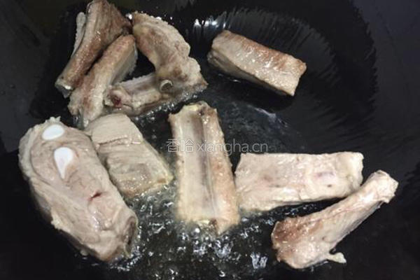 排骨豆角焖面的做法图解7
