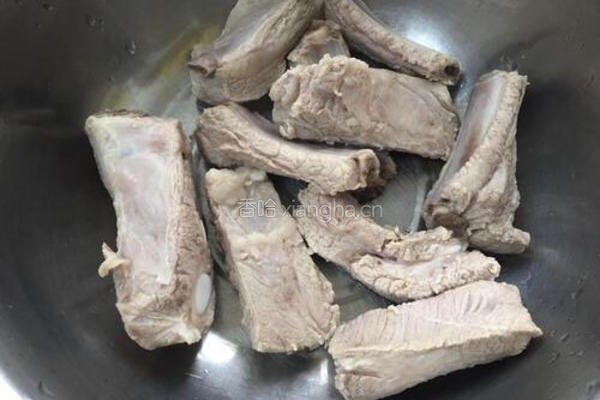 排骨豆角焖面的做法图解5