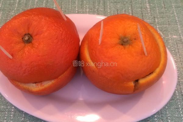 脐橙蒸鸡蛋的做法图解5