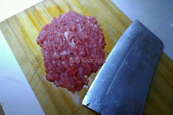 香菇肉酱的做法图解2