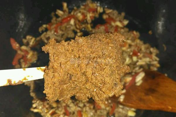 香菇肉酱的做法图解5
