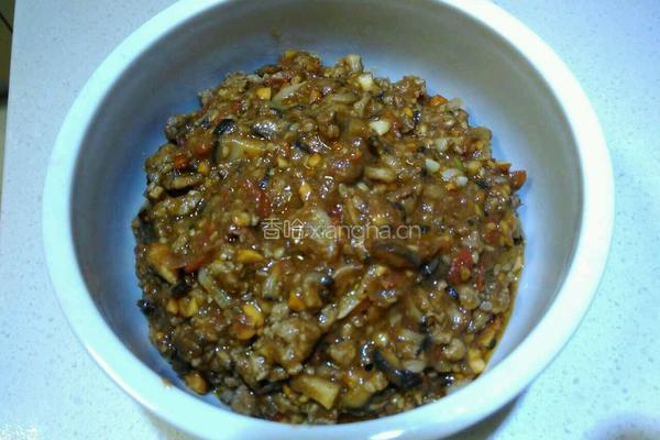 香菇肉酱的做法图解8