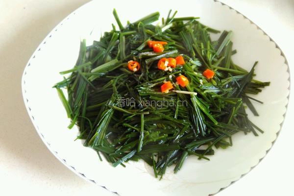 清蒸野蒜的做法图解4
