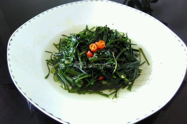 清蒸野蒜的做法图解5