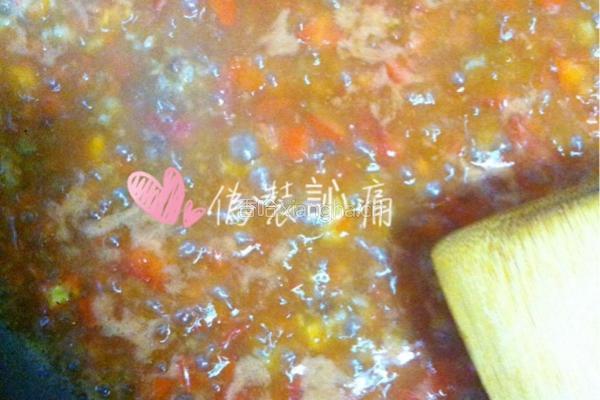 茄汁肉酱肠粉的做法图解5