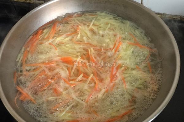 炝土豆丝的做法图解3