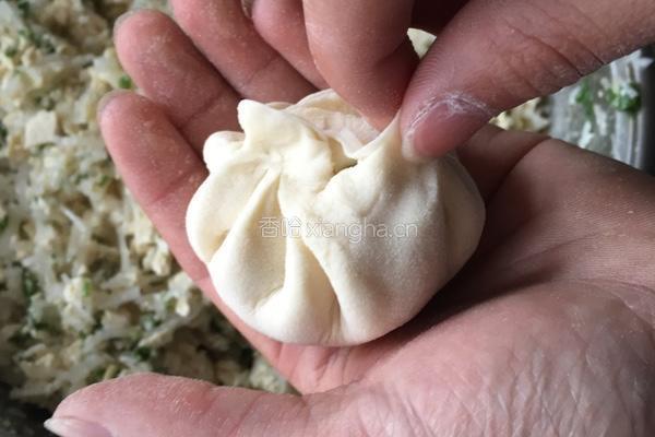 萝卜豆腐包的做法图解4