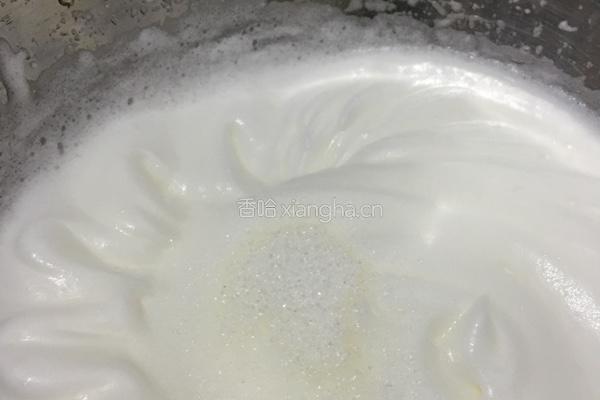 菠菜汁戚风蛋糕的做法图解10