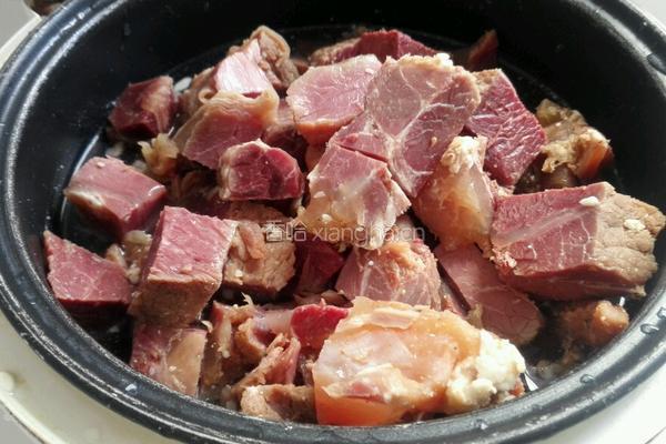 葱烧牛肉的做法图解1