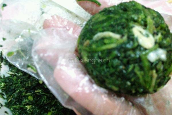 薄皮大馅儿荠菜团子的做法图解6